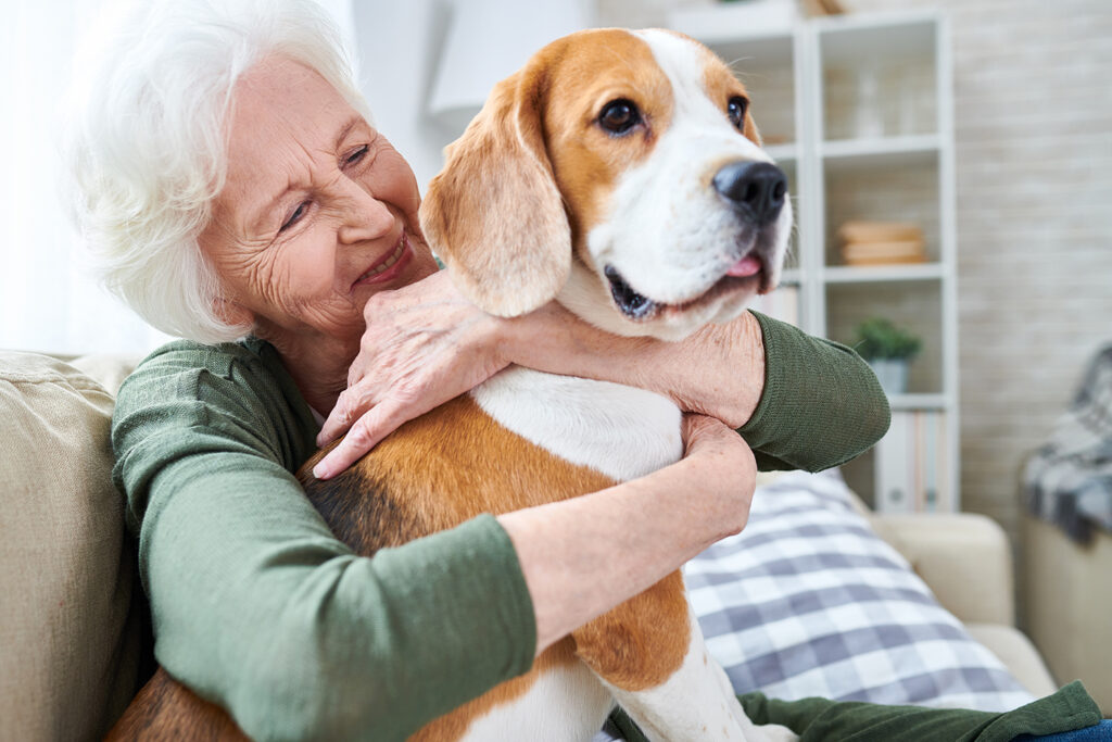 Wesley Court | Woman with dog
