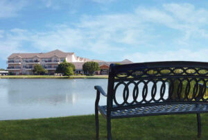 Wesley Court | Lake Bench