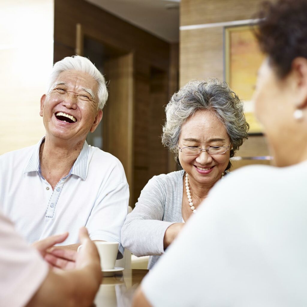 ER Senior Management | Group of seniors laughing